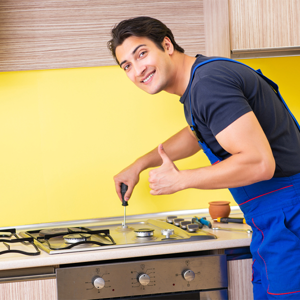 can you provide references from satisfied stove repair customers in Indianola